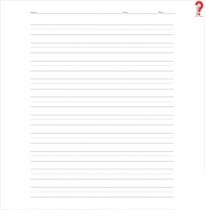 how to use printable lined paper template in pdf word howtowiki