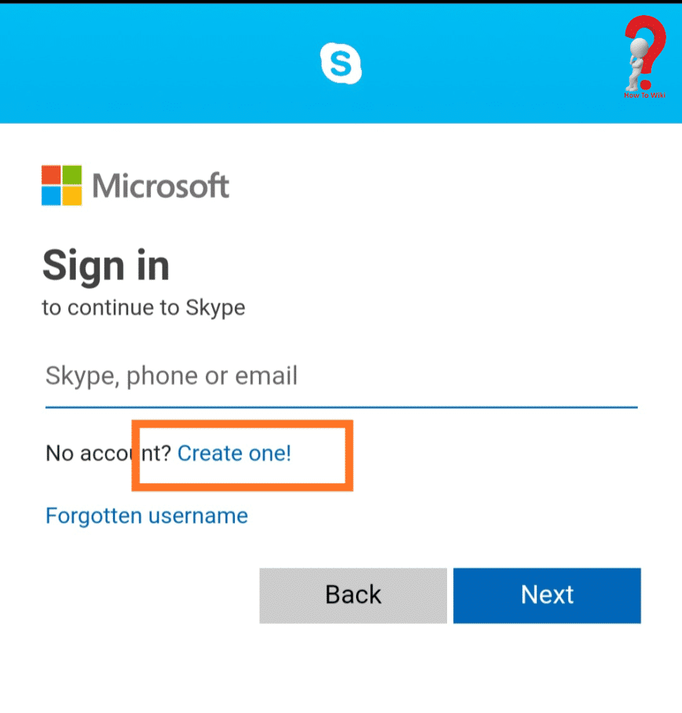 create skype account for free